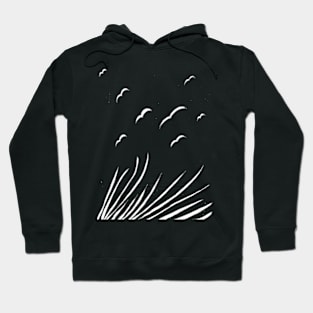 Birds and Grass Hoodie